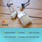 4 PCS Chalk & Wax Paint Brush Set – 3 Small + 1 Large for Furniture, Compatible with Annie Sloan & Fusion Paint